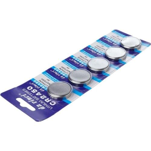Button Battery CR2450 Electronic Lithium Coin Cell Batteries 3V KCR2450 5029LC LM2450 Watch Toy Remote