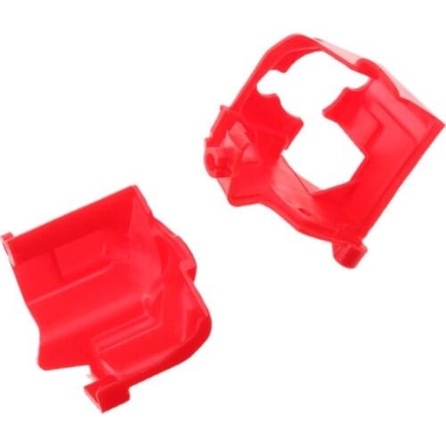 Red Oil Pump Cover Set Top Bottom Plastic Housing for Yamaha PW50 PEEWEE50