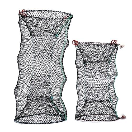 Hot Sale 1pc Fishing Collapsible Trap Cast Keep Net Crab Crayfish Lobster Catcher Pot Trap Fish Net Eel Prawn Shrimp Live Bait