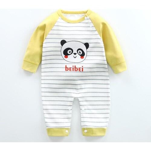 Infant Babys Romper Jumpsuit Outfits For Autumn Winter Newborn Baby Boys Girls T-shirt Rompers Pants Baby Clothing 6-24 Months