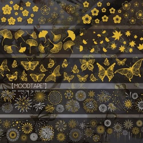 Moodtape washi tape PET background sticker pack Scrapbooking Album diy handmade decoration sticker masking tape647763159822