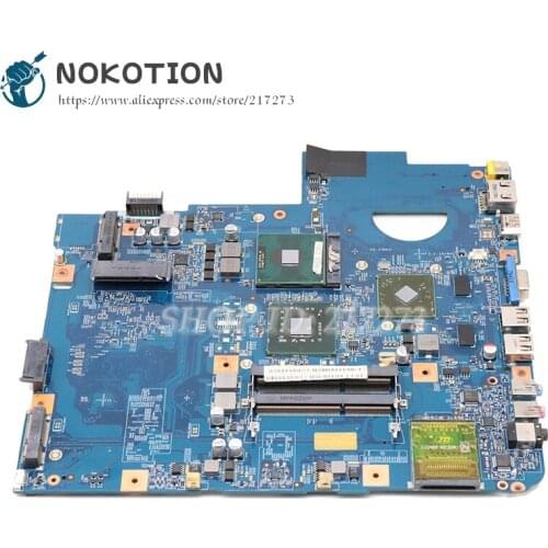 NOKOTION JV50-MV 48.4CG08.011 For Acer aspire 5738 Laptop Motherboard MBPRL01001 MB.PRL01.001 GM45 DDR3 HD4500 GPU Free CPU