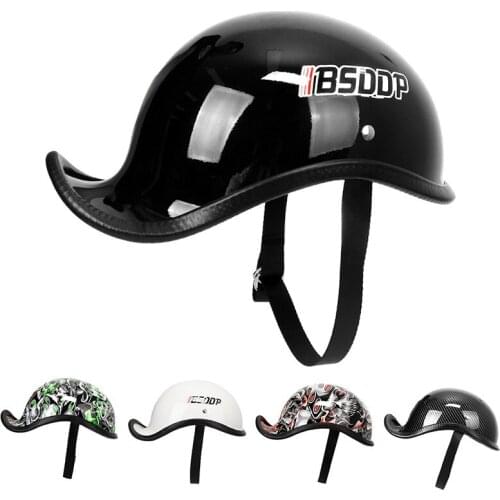New Motorcycle Helmet Open Face Retro Half Helmet Motorbike Helmet Motorcycle Racing Off Road Helmet