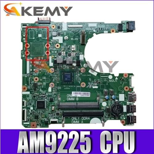 Original CN-03HY7P 03HY7P 16808-1 Laptop motherboard For DELL Inspiron 3565 AM9225 Mainboard
