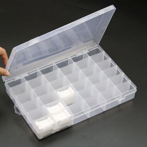 36 Grids Plastic Embroidery Floss Cross Stitch Organizer Storage Box For Floss Bobbins For Storage Holder Sewing Tools