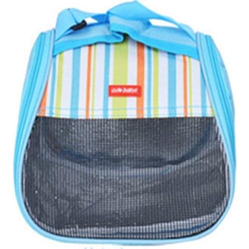 Portable Small Pet Travel Bag Hamster Carrier Breathable Outdoor Hedgehog Bag Breathable Mesh Take-out Bag Small Pet Bag