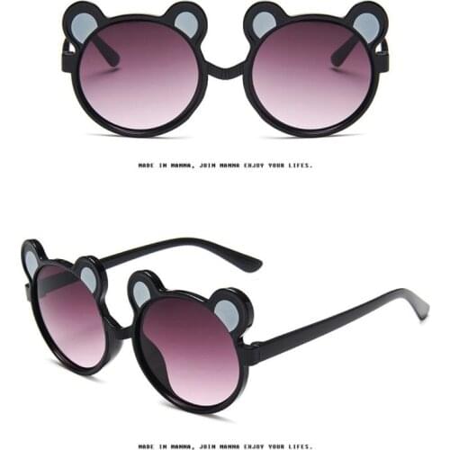 New Child plastic Cat Ear Baby Sunglasses Uv400 Fashion Cute Child Sunglasses Sunglasses Boys Girls Oculos De Sol Feminino