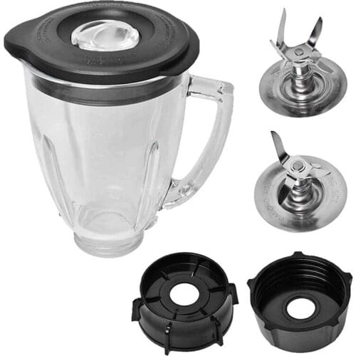 Replacement Parts Compatible for Oster Blender, 6 Cup Glass Blender with Ice Blade,Bottom Cap