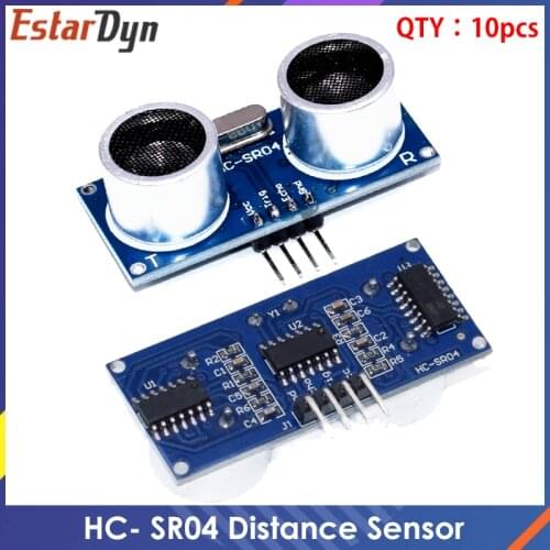 10pcs Ultrasonic Module HC-SR04 Distance Measuring Transducer Sensor Samples Best prices
