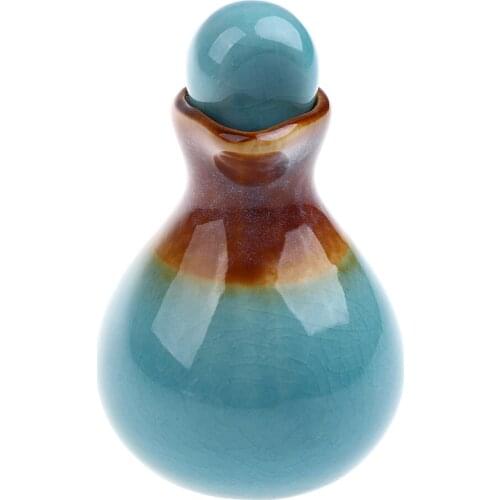 3pcs Essential Oil Bottle Ceramic Refillable Fragrance Container Empty Jar