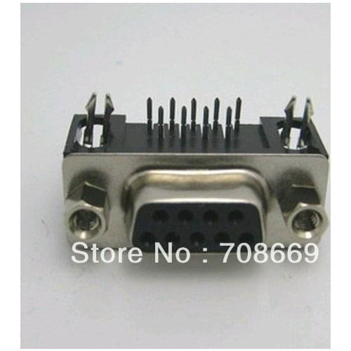 48PCS Serial Port Connector RS232 DR9 9Pin Adapter Female