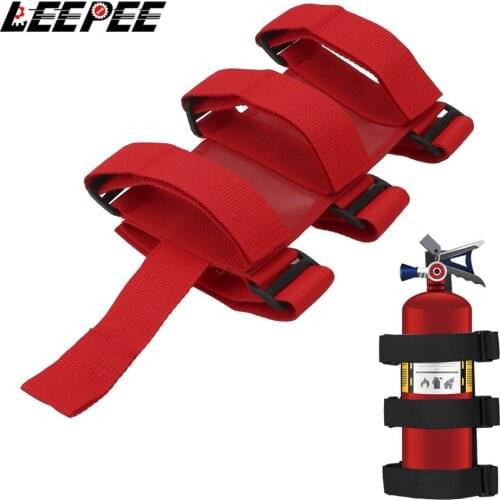 Car Roll Bar Car Fire Extinguisher Mount Strap Fixed Sundry for Jeep Wrangler TJ JK JL 97-18 Adjustable Fire Extinguisher Holder