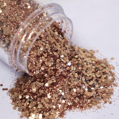 10ml Nail Glitter Powder Shiny Mix Hexagon Shape Sequins Glitter Pallettes Flakes Manicure Tips DIY Charms Nail Art Decorations