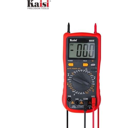 Kaisi-9805 Anti-burning Multifunctional digital universal Multimeter, Auto-Range Digital Multimeter