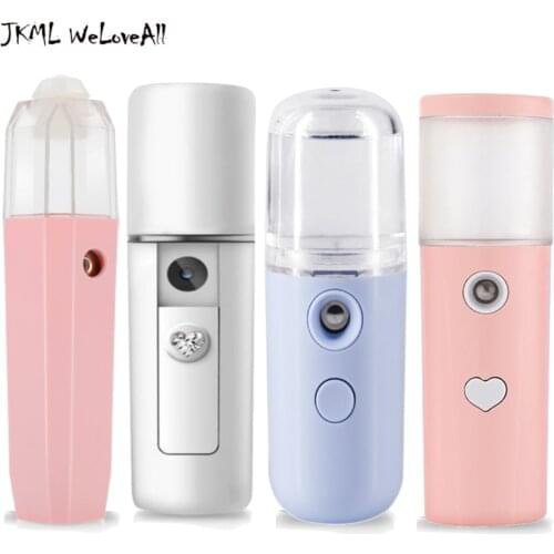 Mini Nano Face Steamer USB Nebulizer Facial Sprayer Humidifier Hydrating Anti-aging Wrinkle Women Beauty Skin Care Disinfect