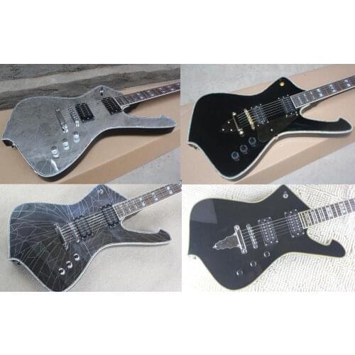 New style electric guitar Mirror top handmade 6 stings guitar rosewood fingerboard real photo