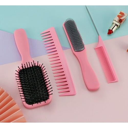 Airbag Scalp massage comb escova de cabelo hair scalp treatments pentes Barber shop dedicated household styling smooth 4 pce kit