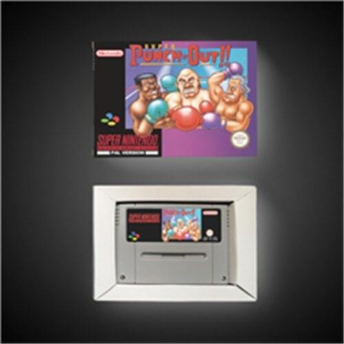 Super Punch-out !! - EUR Version RPG Game Card Battery Save With Retail Box