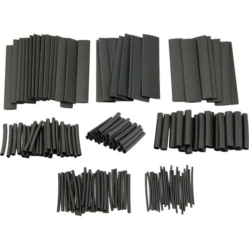 127pcs Heat Shrink Tubing Insulation Shrinkable Tubes Assortment Electronic Wire Cable Sleeve Kit Heat Shrink Tubes M2-M13