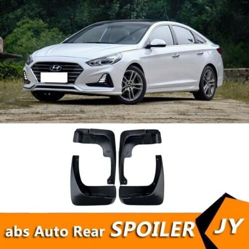 For Sonata 2018 Mudflaps Splash Guards Front With the color and rear Mud Flap Mudguards Fender Modified special