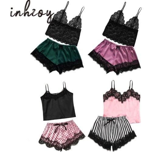 Inhzoy Women's Pajamas-shirts