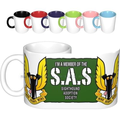 Who Derps Wins Ceramic Mugs Coffee Cups Milk Tea Mug Richard Skipworth Richskipworth Rich Skipworth Greyhound Whippet Lurcher