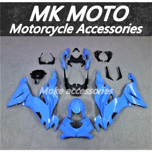 Moke motors Fairings Kit Fit For zx-6r 2019 2020 2021 636 Bodywork Set 19 20 21 High Quality ABS Injection Ninja Blue