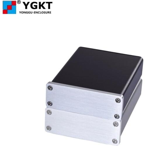 DIY HIFI amplifier enclosure Extrusion Aluminum enclosure Housing shell Box 84*28*100 mm (w*h*l)