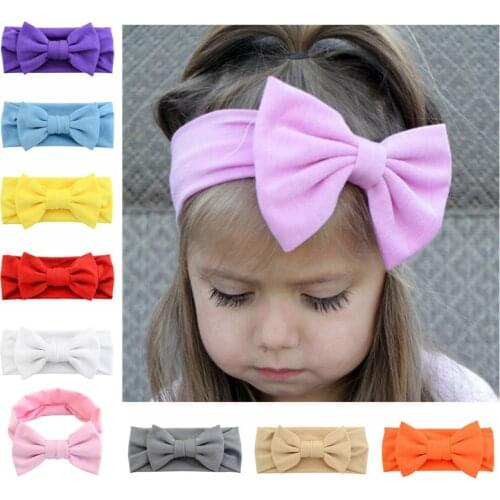 Fashion Baby Hair Band New Head Flower Bow Hair Hand European Style Gauze Head Band Childrens Accessories