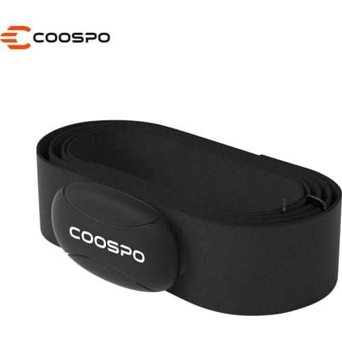 Coospo H8 Chest Heart Rate Monitor Strap Bluetooth5.0 ANT+ Outdoor Fitness Sensor IP67 Wateproof for Wahoo Garmin Zwift Strava