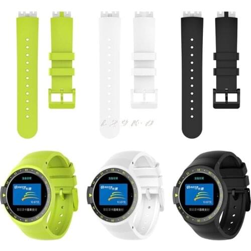 Silicone Replacement Watch Band Strap Bracelet For Ticwatch S Smartwatch-Knight