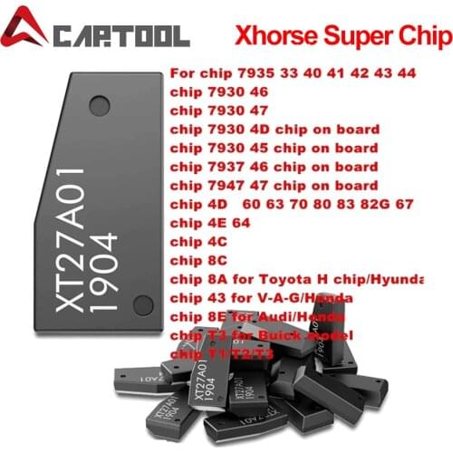 Obd2 Xhorse VVDI Super Chip XT27A01 XT27A66 Chip for VVDI2 VVDI Key Tool/Mini Key Tool Transponder Chip