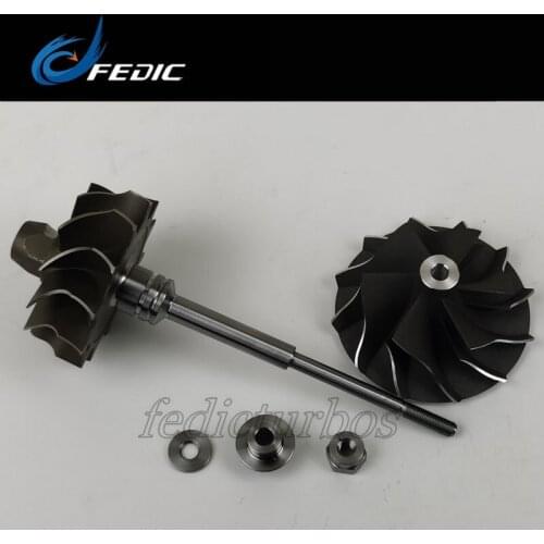 Turbocharger shaft and wheel K0422-582 53047109904 Turbo rotor assembly for Mazda CX-7 3 6 2.3 L 260 HP DISI NA Engine Petrol