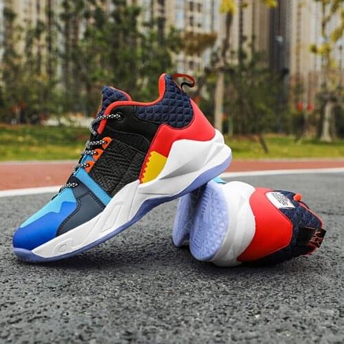 High top Breathable Mesh Basketball Training Shoes Men Supersta Unisex Basketball Shoes Fashion Street Athletic Male Sneakers