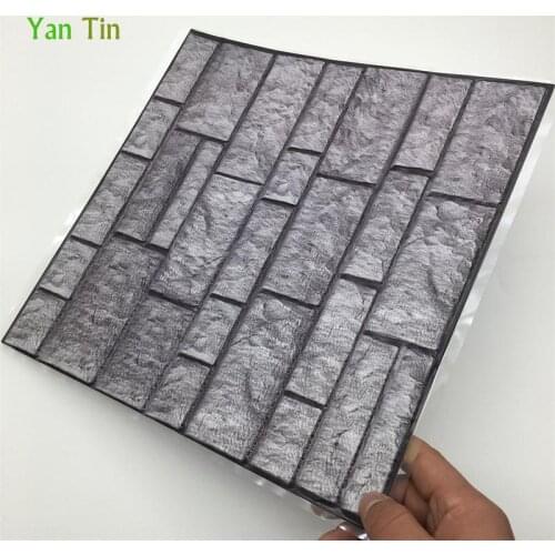 Наклейки кирпич на стену YanTin China At AliExpress