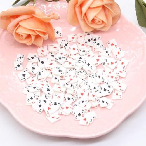 ZFPARTY Cute Playing Cards Sequins for DIY Card Making Paper Craft Embellishments