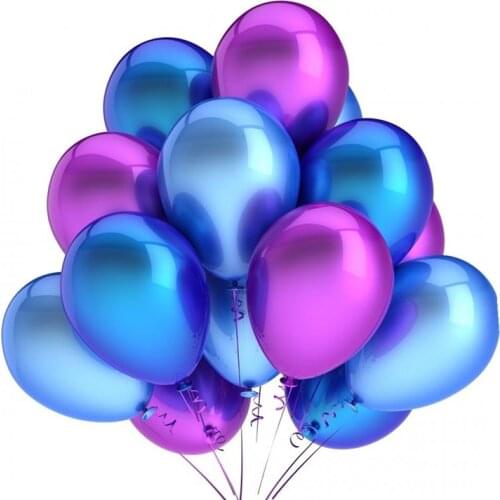 10/20pcs 12inch Gold Sliver Black pink Latex Helium Balloons Birthday Wedding Party Decorations Confetti balloon Gift