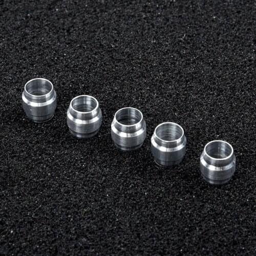 5 Sets Bike Bicycle Olive Connecting Inserts For AVID SRAM Hydraulic Aluminum Alloy Kit Brake Hose