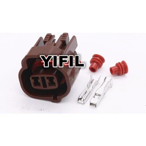 5pcs/lot 2 Pin/Way Female Auto Connector Water Temperature Sensor Plug For Toyota Mazda 6189-0033 Sumitomo MT-090-2-special 2R-F