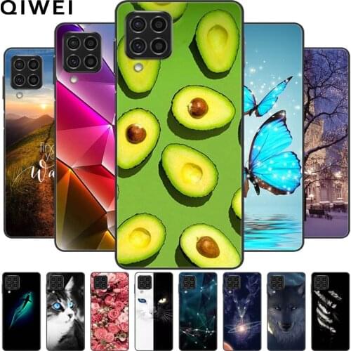 For Samsung M12 Case 2021 Flowers Cute Silicone Soft phone Cases for Samsung Galaxy M12 M31 Cover Back Fundas M 12 6.5'' M127F