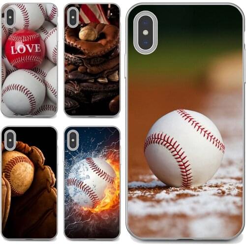 Cell Phone Cover Baseball-ball-american-Sport For Sony Xperia XA1 XA2 ULTRA 10 X L2 For Oppo realme c3 6 6S 6i 7 7i Pro c11