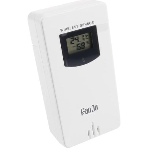 Digital Temperature Humidity Wireless Sensor Meter Hygrometer Electronic Thermometer In/Outdoor Used with Weather Station