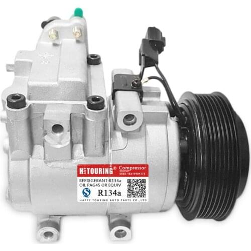 For HS15 ac compressor Hyundai Accent II III Getz 1.5 CRDi F500DEYQA02 F500KP5DA01 F500KP5DA02 F500KP5DA03 QCVBB01 977011C600