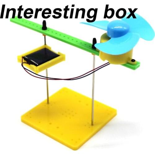 Solar power generation experiment A1 technology small production DIY physical experiment hand assembled toy kit