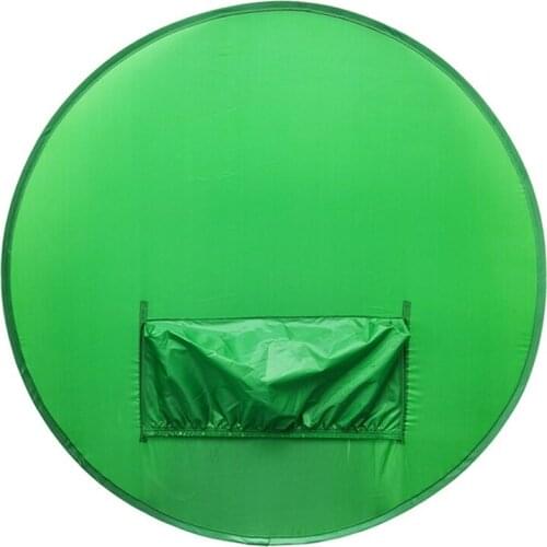 JABS Photography Background Green Screen Backdrops Portable Solid Green Color Backdrop Cloth For Photography Studio 142Cm