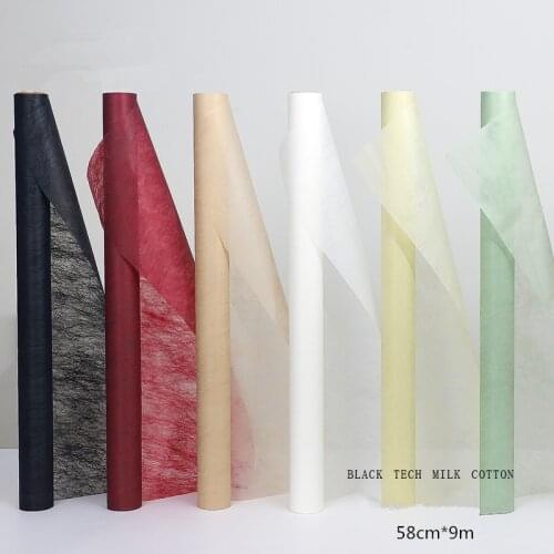 58cm*9m Cotton Wrapping Paper Wedding Party Valentines Day Bouquet Gift Box Craft DIY Flowers Scrapbook Decorative Supplies