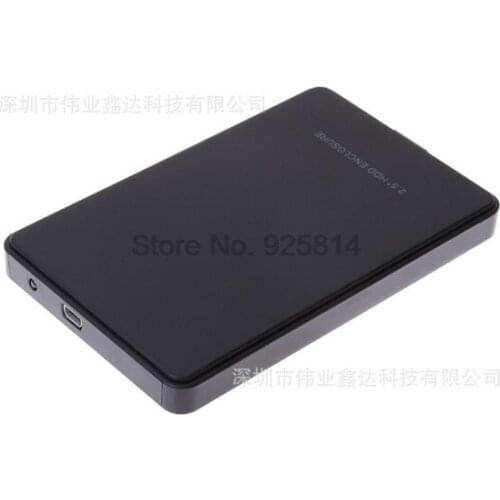 200pcs/lot 2.5" USB 3.0 to SATA External HDD Hard Drive Hard Disk Enclosure Case SATA Hard Drive Enclosure Caddy Support HD 2TB