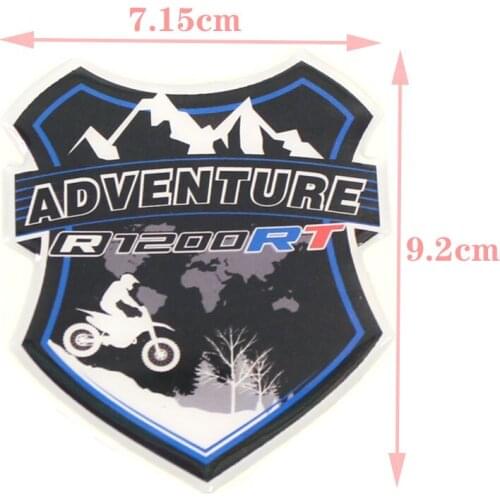 Tank Pad Stickers For BMW R1200RT R 1200 RT Trunk Luggage Aluminum Case Emblem Logo Decal Protector Fairing Protection 2019 2020