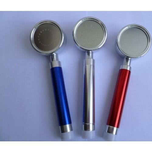 Vidric Aluminum alloy pressurized water-saving shower handheld space aluminum shower shower head nozzle Taobao hot products