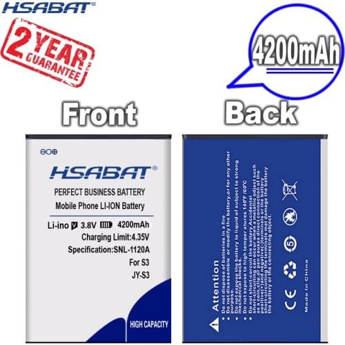 New Arrival [ HSABAT ] 4200mAh JY S3 / JY-S3 Replacement Battery for JIAYU S3